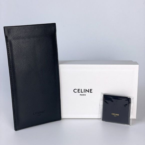 Celine CL40008I 39N Sunglasses Unisex Shiny Yellow Green Rounded Cat Eye - Picture 11 of 11